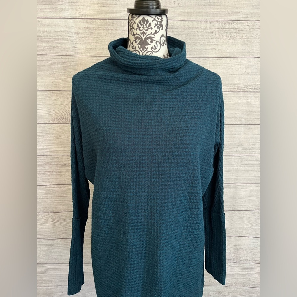 We The Free | Kitty Thermal Mock Cowl Neck Tunic Sweater - Picture 4 of 7